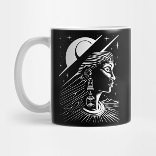 Starseed Space Traveler Woman Illustration Mug